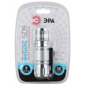 SD9 Фонарь ЭРА 9xLED, алюм, 3хААА, бл (12/144/1296) ‎