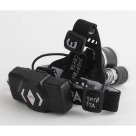 GA-809 Фонарь ЭРА налобный аккумуляторный, трехламповый High Power Headlamp [5 Вт CREE, алюминий, л ‎