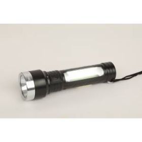 Светодиодный фонарь ЭРА UA-501 универсальный, аккумуляторный, COB+LED, 5 Вт, резина ‎