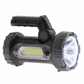 PA-703 Фонарь ЭРА прожекторный [10W SMD+ боковой COB, литиевый акк 3000мАч/ 3,7V, IP65, microUSB, ка ‎