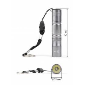 SDB1 Фонарь ЭРА 1x0.5W LED, алюм, 1хАА, бл (24/144/1728) ‎
