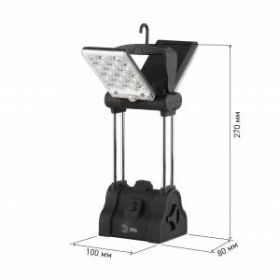 KA31M Фонарь ЭРА Акку NiMH 3xAAA, 30xLED, ЗУ 220V, карт (12/24/192) ‎