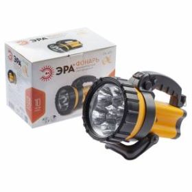 PA-605 Фонарь ЭРА прожектор АЛЬФА [6x1Вт LED SMD, литий 3Ач, сигнал.св., ЗУ 220V+12V, карт] (8/96) ‎