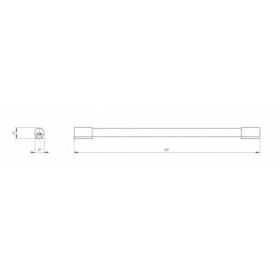 LLED-03-9W-6500-W ЭРА Линейный светодиодный светильник LED 9Вт 6500К L600мм разъем С7 (40/1400) ‎