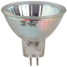 GU5.3-JCDR (MR16) -50W-230V-CL ЭРА (галоген, софит, 50Вт, нейтр, GU5.3) (10/200/6000) ‎