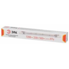 J118-500W-R7s-230V ЭРА (галоген, J118, 500Вт, нейтр, R7s) (10/500/18000) ‎