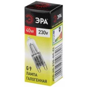 G9-JCD-40-230V-CL ЭРА (галоген, капсула, 40Вт, нейтр, G9) (100/1000/35000) ‎