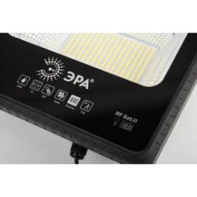ЭРА Прожектор светодиодный уличный на солн. бат. 100W, 1200 lm, 5000K, с датч. движения, ПДУ, IP65 ( ‎