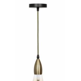 PL13 E27 - 7 BR Подсветка ЭРА Накладной, цоколь Е27, провод 1 м, цвет медь (60/360) ‎