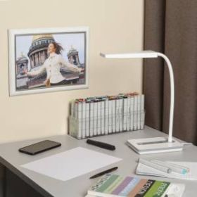 ЭРА наст.светильник NLED-446-9W-W белый (8/96) ‎