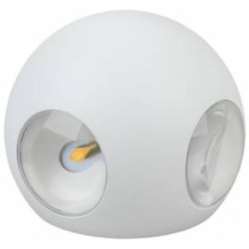 WL10 WH Подсветка ЭРА Декоративная подсветка светодиодная ЭРА 4*1Вт IP 54 белый (20/400) ‎