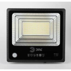ЭРА Прожектор светодиодный уличный на солн. бат. 150W, 1500 lm, 5000K, с датч. движения, ПДУ, IP65 ( ‎
