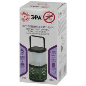 ERAMF-08 ЭРА Противомоскитный кемпинговый фонарь аккум. с солн. бат. (24/360) ‎