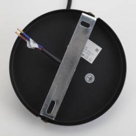 PL3 BK/RC Подвес ЭРА металл, E27, max 60W, d245 мм, шагрень черный/медь (10/160) ‎