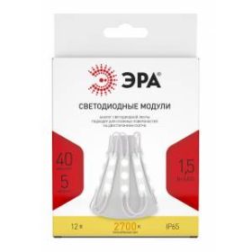 ЭРА LED модули MZ2835-03-12V-2835-IP65-5m-2700 (50/800) ‎
