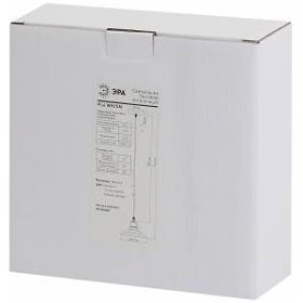 PL4 WH/SN Подвес ЭРА металл, E27, max 60W, d203 мм, шагрень белый/сатин никель (10/210) ‎