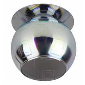 DK88-2 Светильник ЭРА декор "3D квадрат" G9,220V, 35W, серебро/мультиколор (50/700) ‎