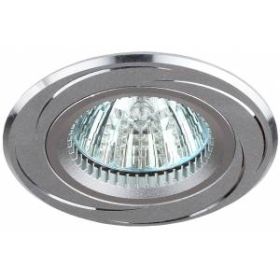 KL34 AL/SL Светильник ЭРА алюминиевый MR16,12V/220V, 50W серебро/хром (50/2700) ‎/ C0043822