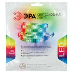 ЭРА Лента светодиодная LS5050-14,4-60-24-33-RGB-5m (100/800) ‎