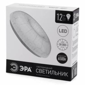 Светильник потолочный светодиодный ЭРА Классик без ДУ SPB-6 Паутина 12-6,5K 12Вт 6500K 960Лм ‎