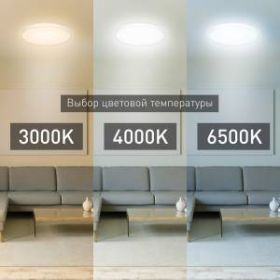 Светильник потолочный светодиодный ЭРА Классик с ДУ SPB-6-60-RC "Brilliance" 60Вт 3000-6500К 4800Лм круглый ‎