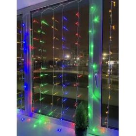 ENIZ-01M ЭРА Гирлянда LED Дождь/Занавес 1,8 м*1,5 м мультиколор 8 режимов, 220V, IP20 (60/720) ‎