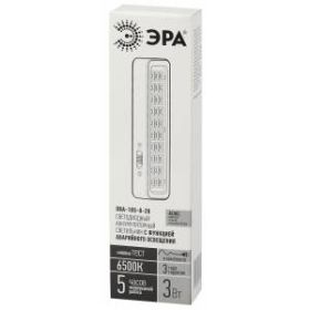 Аварийный светильник светодиодный ЭРА DBA-105-0-20 постоянный 30LED 5ч IP20 ‎