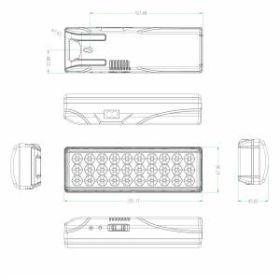 Аварийный светильник светодиодный ЭРА DPA-101-0-20 непостоянный 30LED 6ч IP20 SLA ‎