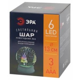 Светодиодная новогодняя фигура ЭРА ENGDS-14 Новогодний лес 6 LED ‎