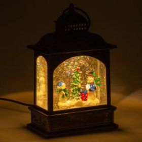 Светодиодная новогодняя фигура ЭРА ENGDS-11 Снеговики 1 LED ‎