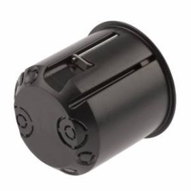 Коробка установочная ЭРА KUP-73-73-m-black для полых стен саморезы металлические лапки черная IP20 ‎