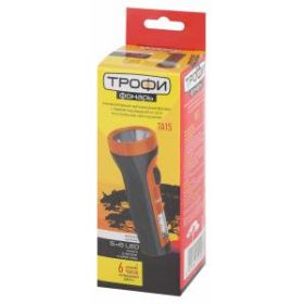 TA15 Фонарь Трофи Акку 4V1Ah, 2в1, 5xLED+6SMD, карт (18/90/1080) ‎