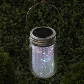 SL-GL14-JAR-2 ЭРА Садовый светильник на солнечной батарее, стекло, металл, прозрачный, 13,5 см (24/7 ‎
