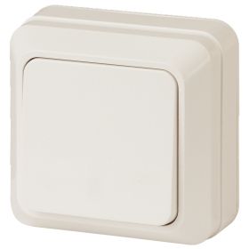 2-101-02 Intro Выключатель, 10А-250В, IP20, ОУ, Quadro, сл.кость (10/200/3600) ‎/ Б0027632