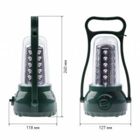 TK35 Фонарь Трофи Акку 4V3Ah, 35xLED, ЗУ 220V, карт (8/24/96) ‎