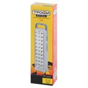 TL30 Фонарь Трофи Акку 4V1.5Ah, 30xLED, ЗУ 220V, карт (60/720) ‎