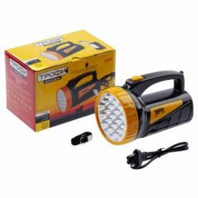 TSP19 Фонарь Трофи Акку 4V2Ah, 19+18xLED, ЗУ 220V, карт (10/30/240) ‎