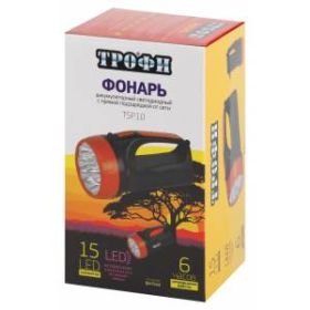 TSP10 Фонарь Трофи Акку 4V1.5Ah,15хLED,2 режима,карт (10/40/320) ‎