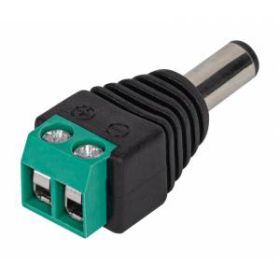 Разъем ЭРА R-DC01 DC питания штекер 2. 1х5. 5 с клеммной колодкой ‎