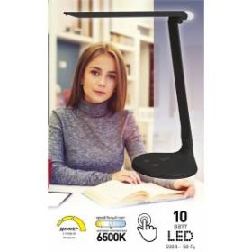 ЭРА наст.светильник NLED-482-10W-BK черный (30/180) ‎