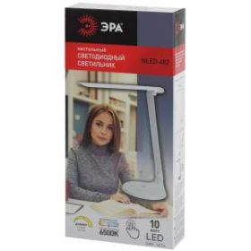 ЭРА наст.светильник NLED-482-10W-W белый (30/180) ‎