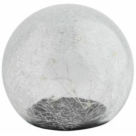 ERASF08-25 ЭРА Садовый светильник Шар на солнечной батарее, 20 LED 20 cм (8/32) ‎