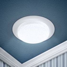 KL LED 14-12 WH Светильник ЭРА светодиодный круглый "звездное небо" 12W 4000K, белый (30/600) ‎