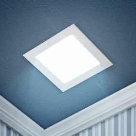 LED 2-18-6K Светильник ЭРА светодиодный квадратный LED 18W 220V 6500K (20/280) ‎