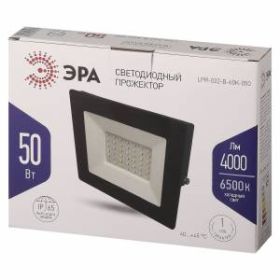 Прожектор светодиодный уличный ЭРА LPR-022-B-60K-050 50Вт 6500K 4000Лм ‎