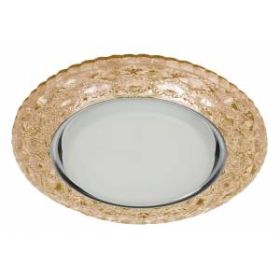 DK LD24 CHP/WH Светильник ЭРА декор cо светодиодной подсветкой Gx53, шампань (50/800) ‎