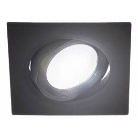 KL LED 21A-5 4K BK Светильник ЭРА Светильник ЭРА светодиодный квадратный поворотн. LED SMD 5W 4000K, черный (100/1600) ‎