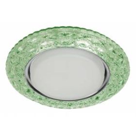 DK LD24 GR/WH Светильник ЭРА декор cо светодиодной подсветкой Gx53, зеленый (50/1000) ‎