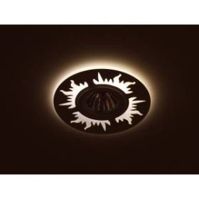 DK LD30 WH Светильник ЭРА декор cо светодиодной подсветкой MR16, 220V, max 11W, белый (50/800) ‎