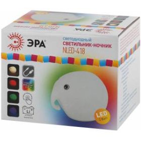 ЭРА светильник-ночник NLED-418-2W-W белый (12/480) ‎